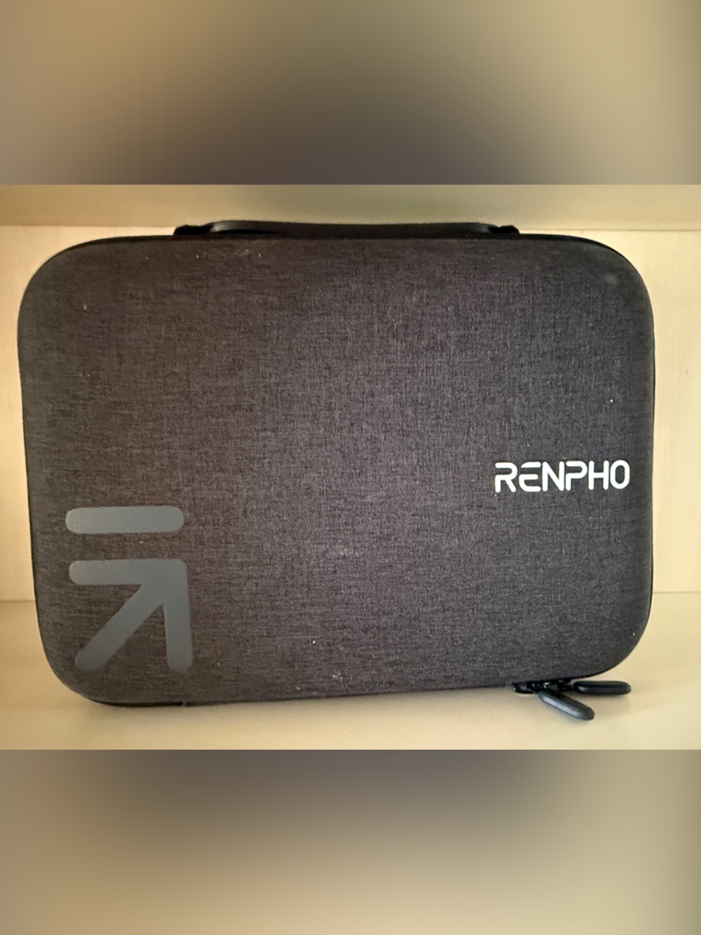 Black Portable Electronics Travel Case